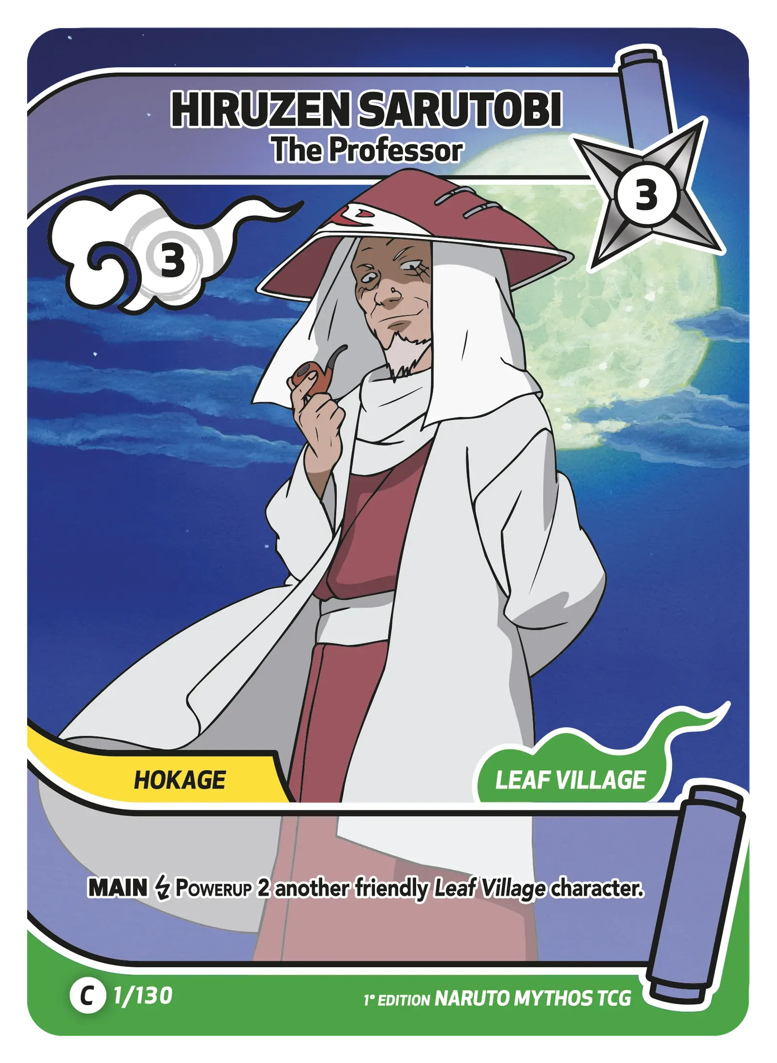 Hiruzen Sarutobi — The Professor