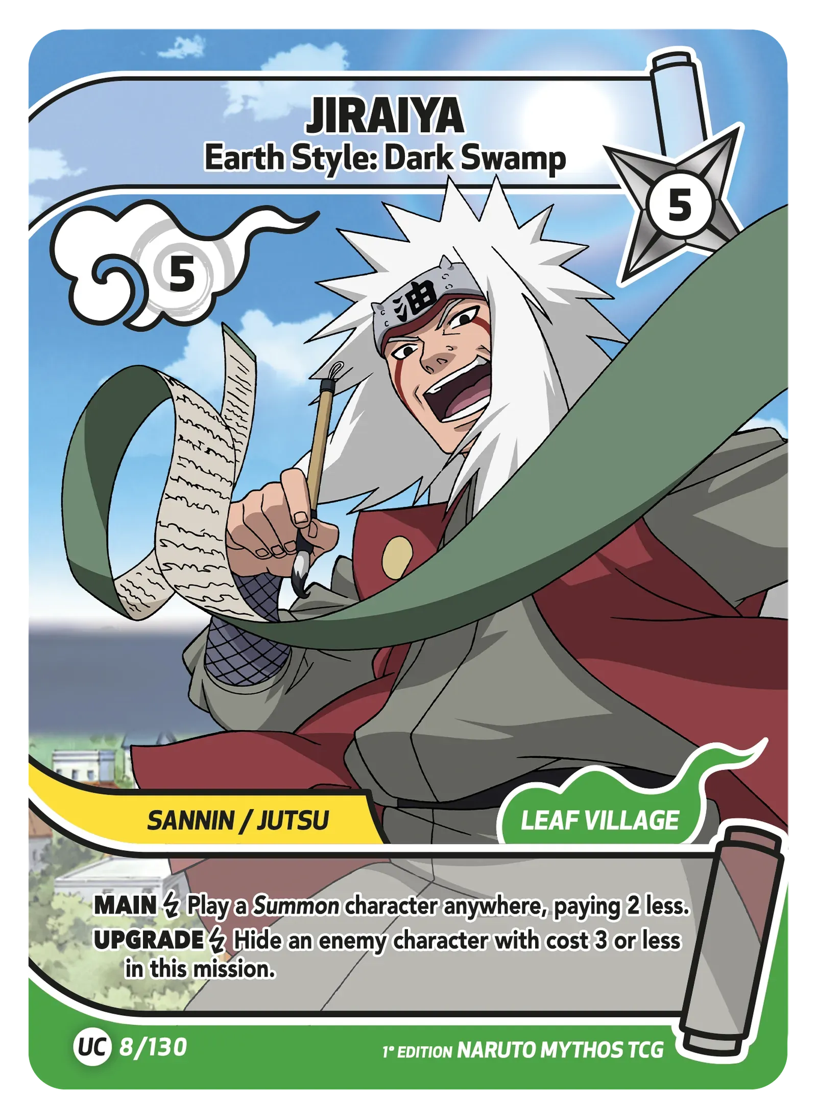 Jiraiya — Earth Style: Dark Swamp