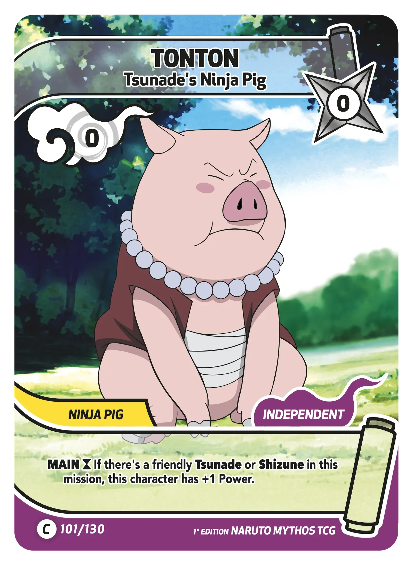 Tonton — Tsunade's Ninja Pig