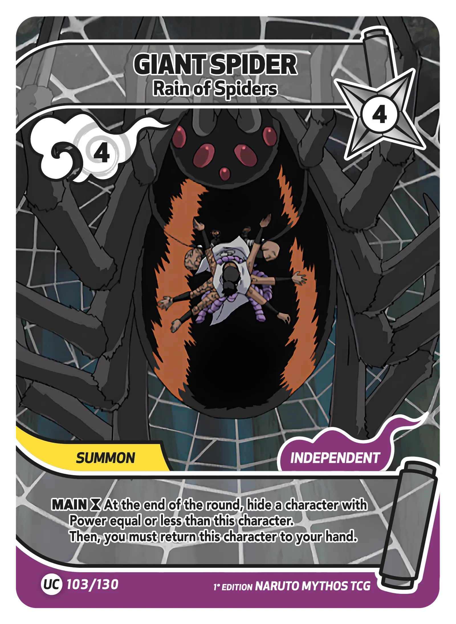 Giant Spider — Rain of Spiders