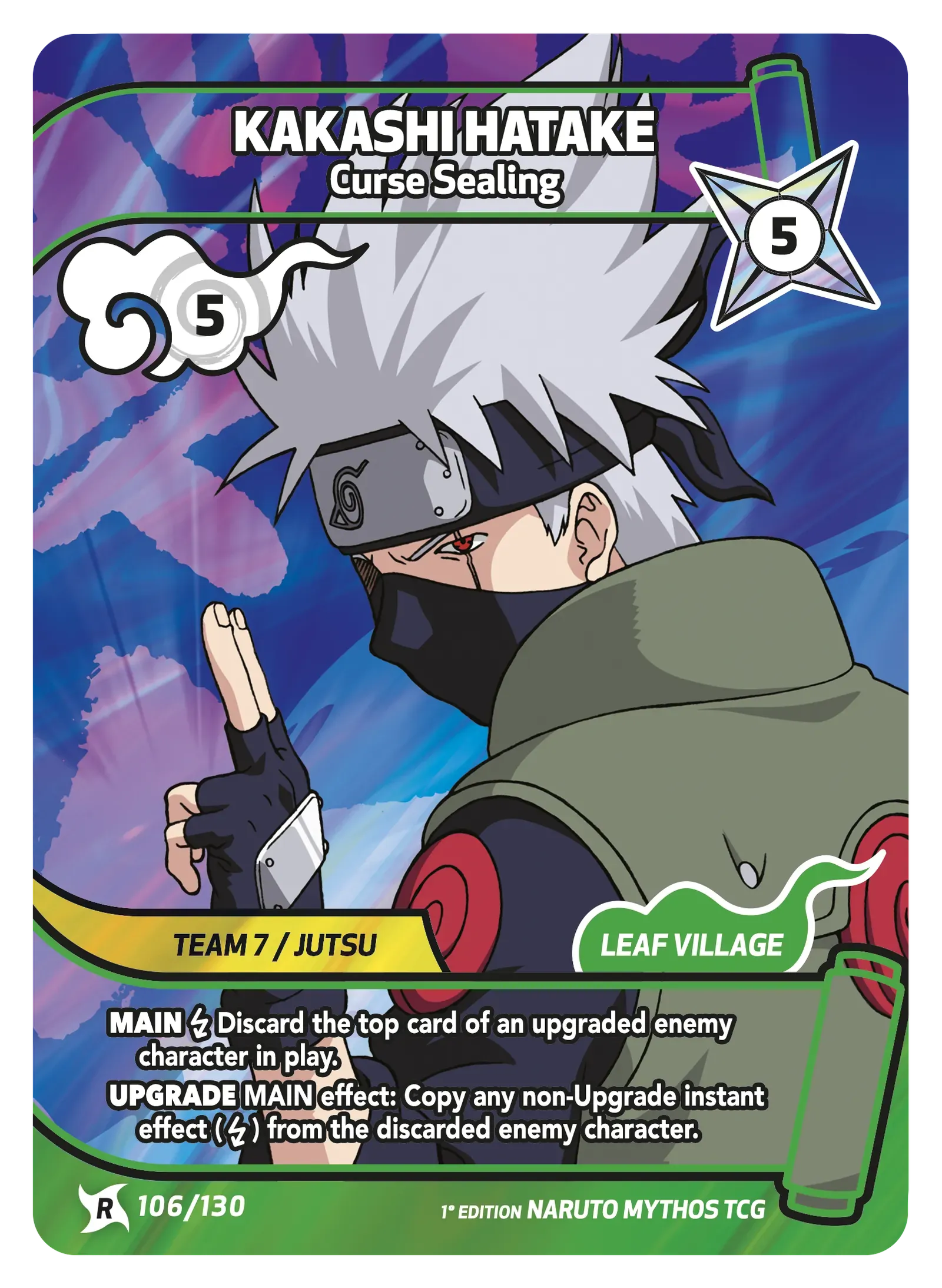 Kakashi Hatake — Curse Sealing