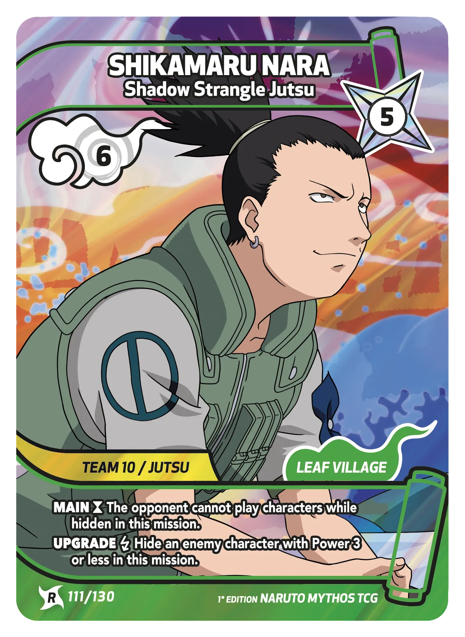 Shikamaru Nara — Shadow Strangle Jutsu