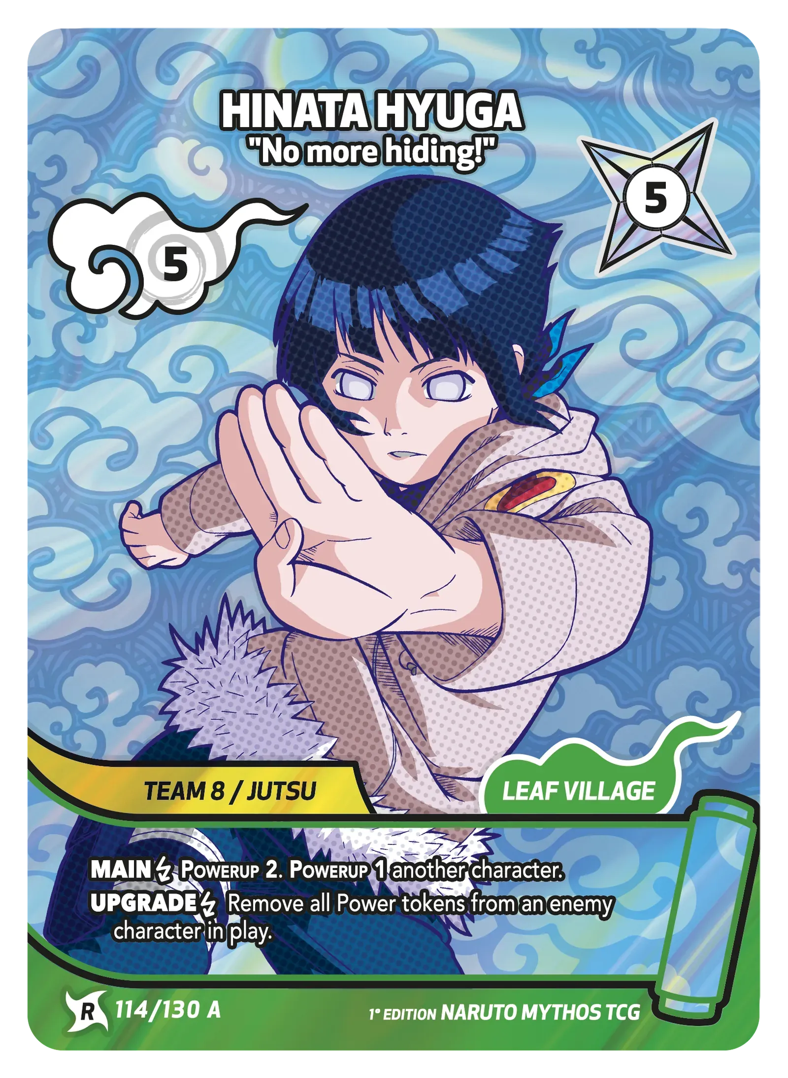 Hinata Hyuga — No more hiding!
