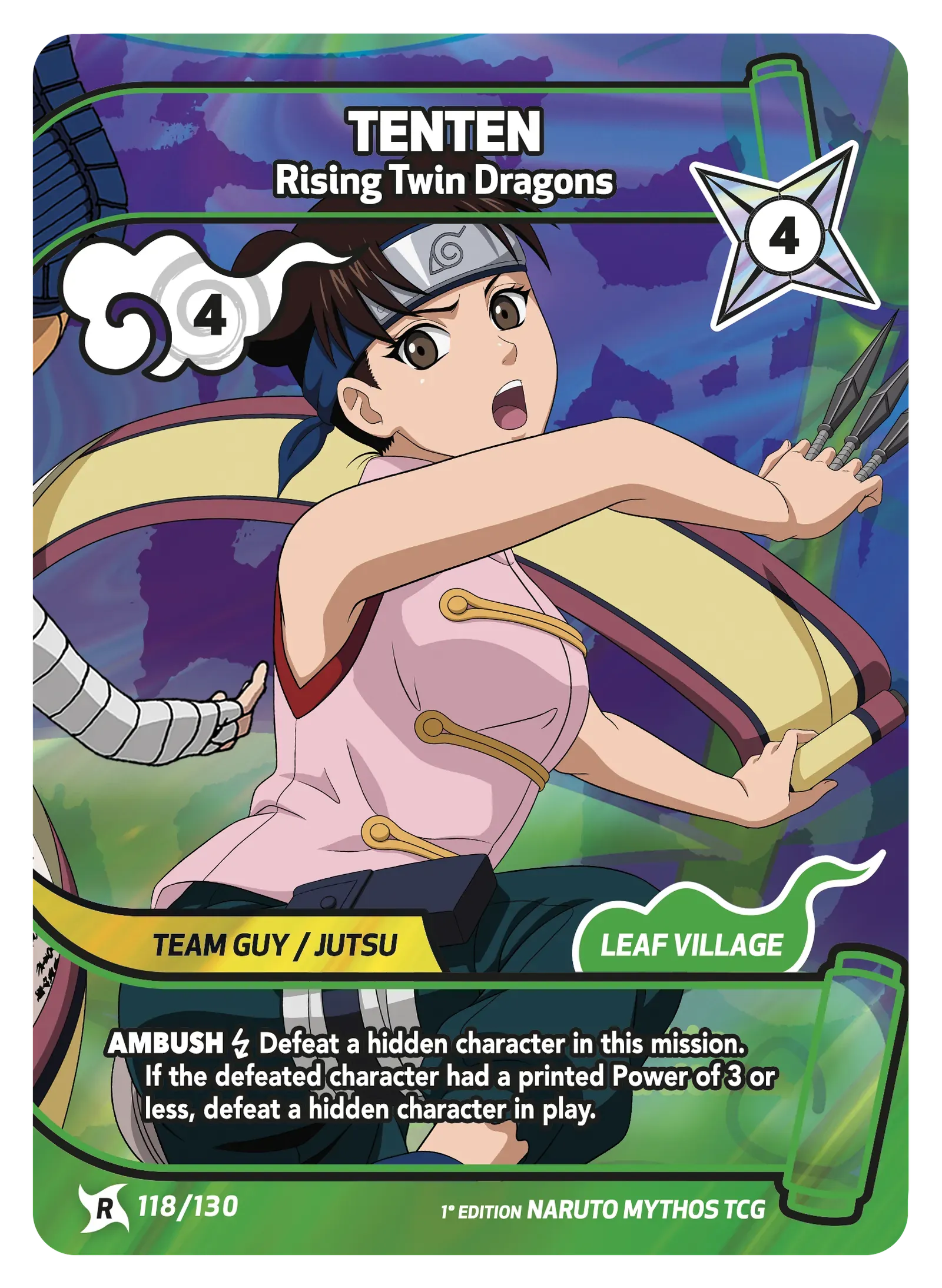 Tenten — Rising Twin Dragons