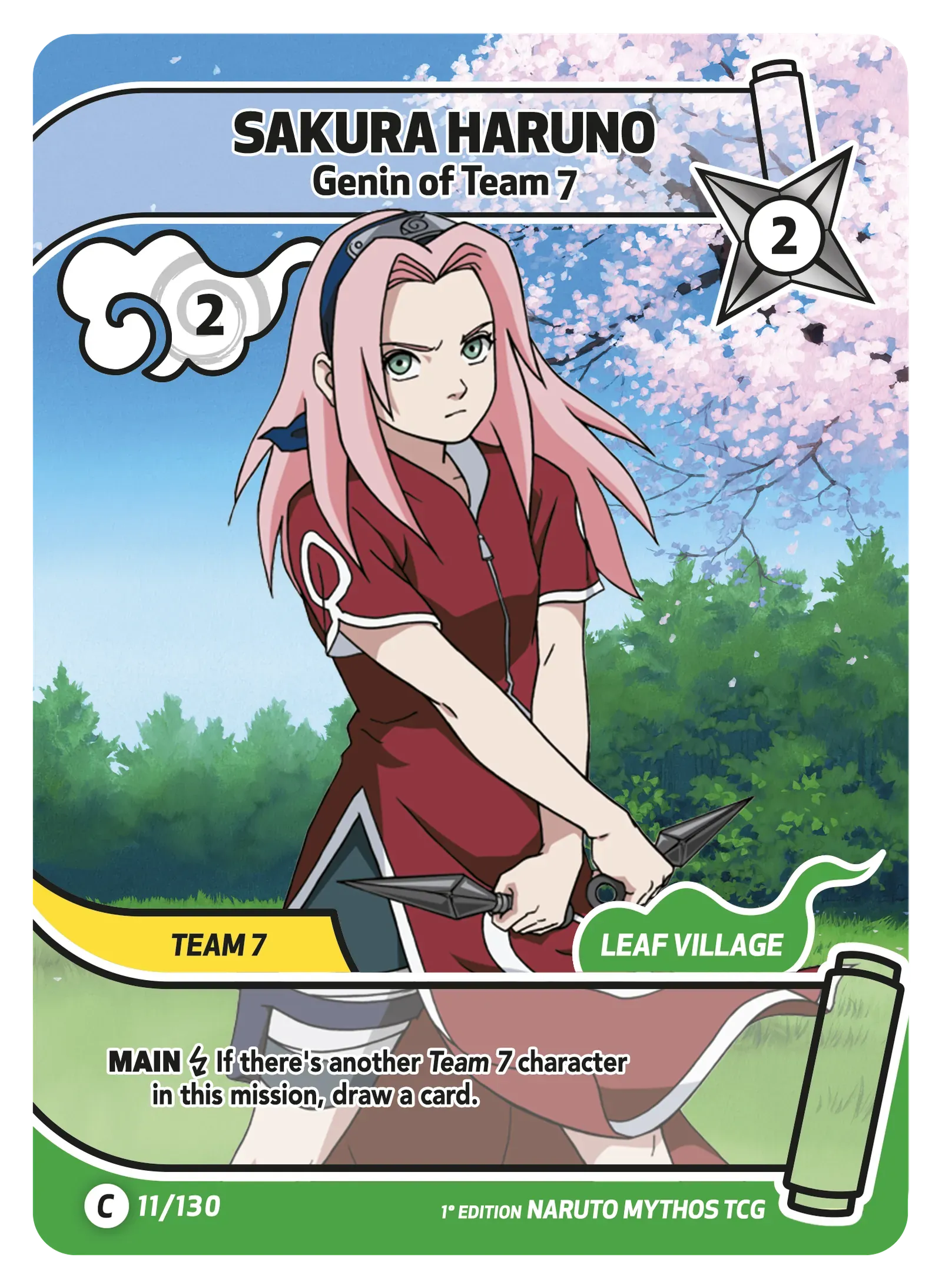 Sakura Haruno — Genin of the Team 7
