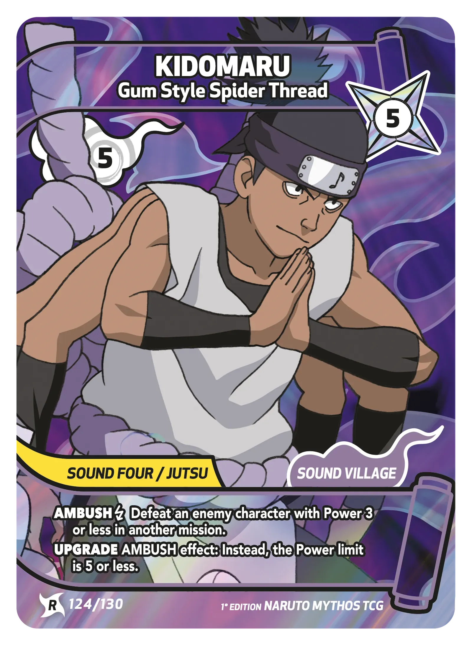 Kidomaru — Gum Style Spider Thread
