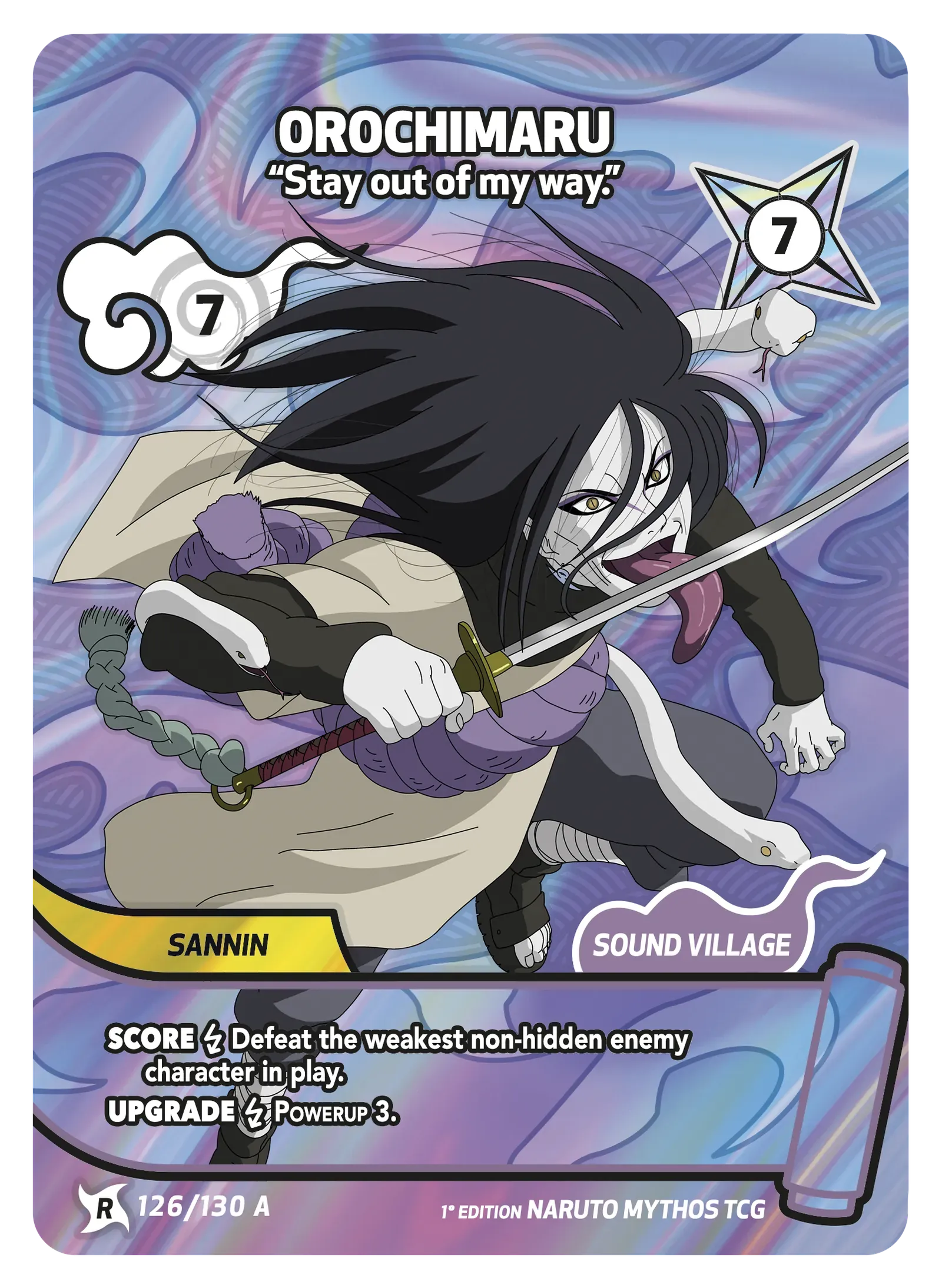 Orochimaru — Snake Sword