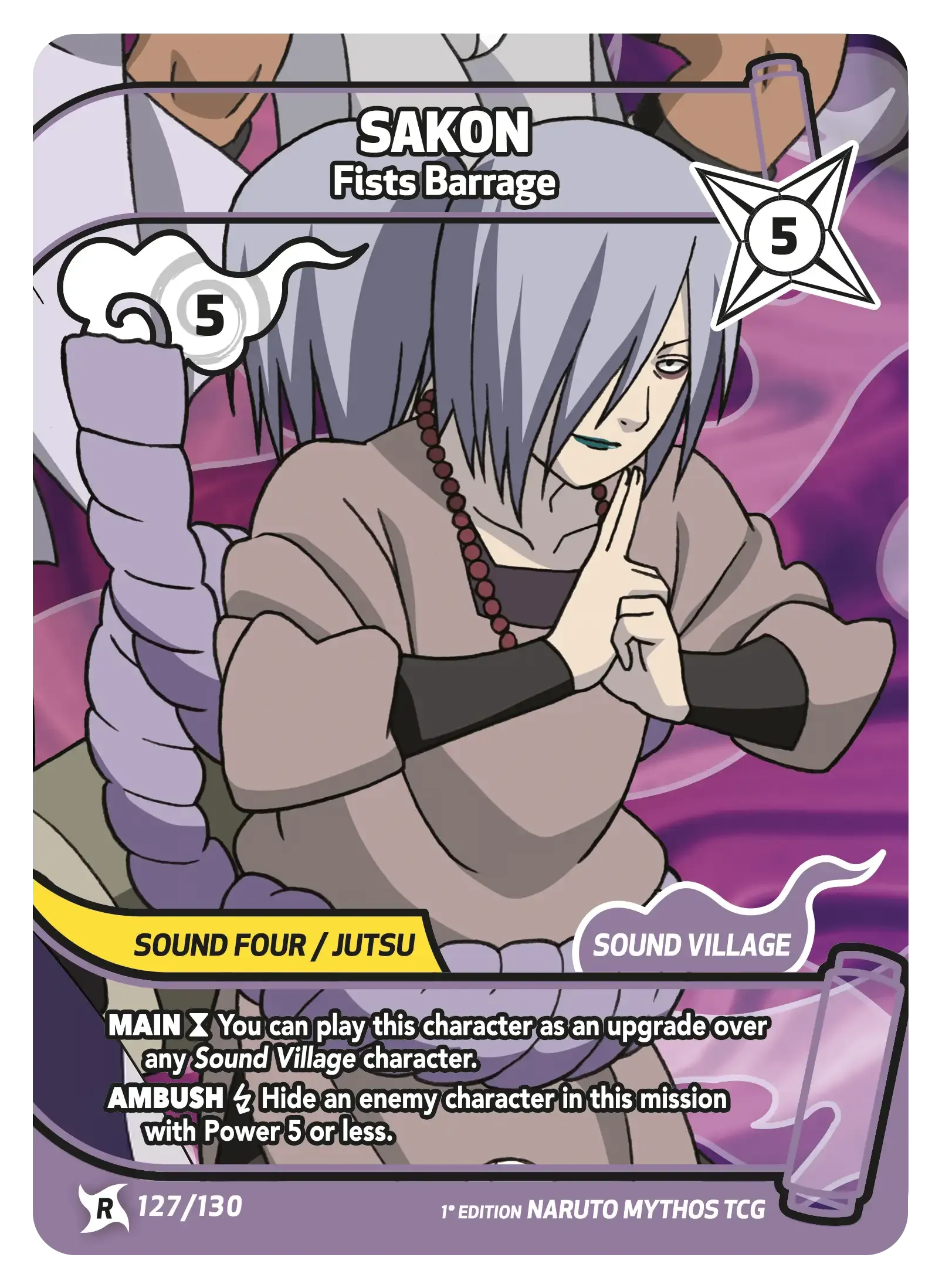Sakon — Don't you mess with me!