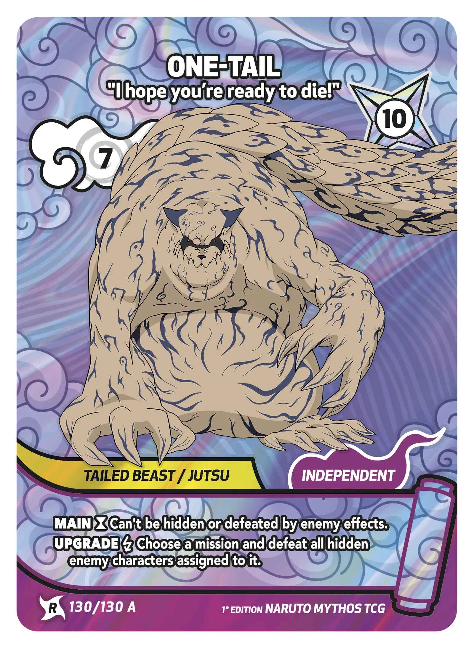 One-Tail — I hope you're ready to die!