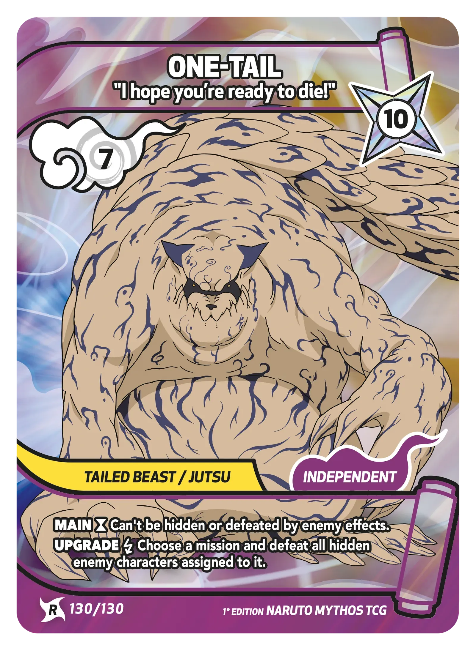 One-Tail — I hope you're ready to die!