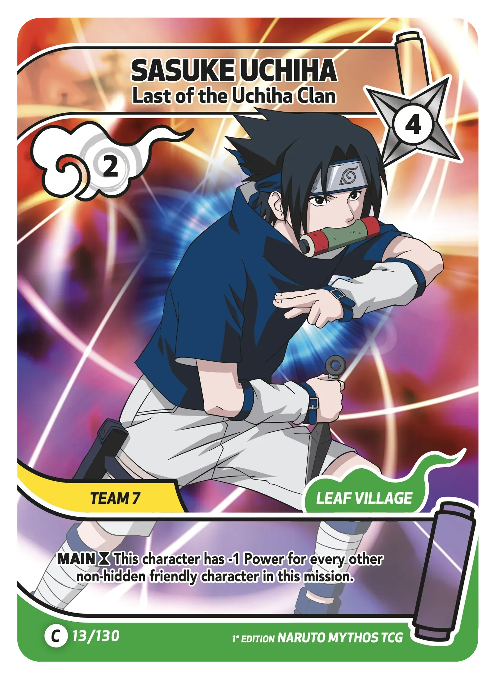 Sasuke Uchiha — The Last of the Uchiha Clan