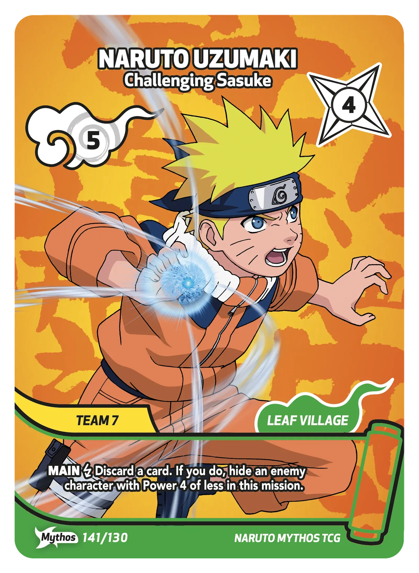 Naruto Uzumaki — Challenging Sasuke