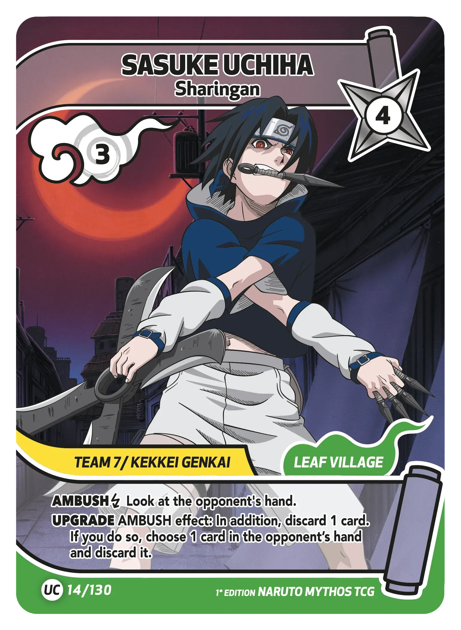 Sasuke Uchiha — Sharingan