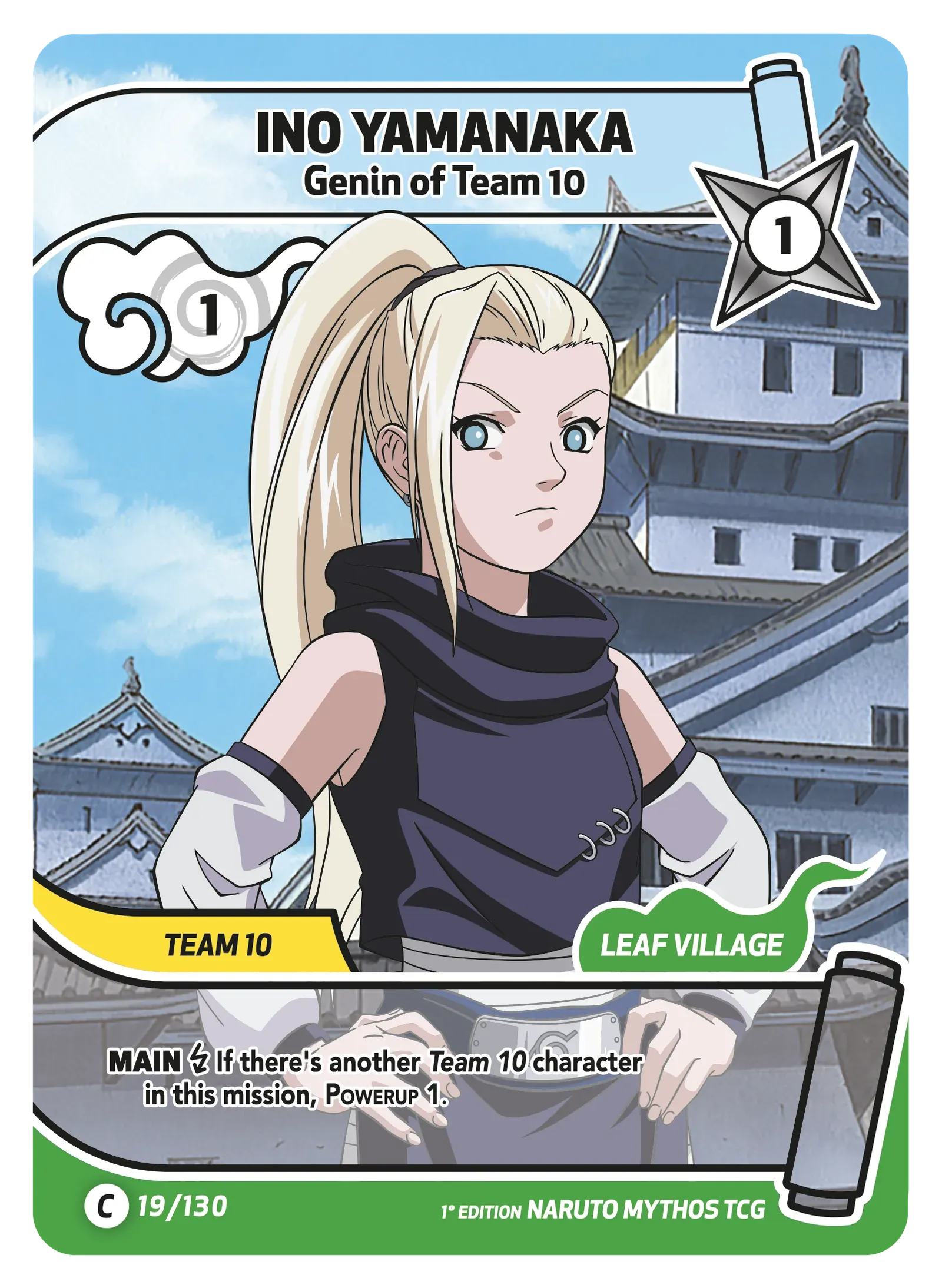 Ino Yamanaka — Genin of Team 10