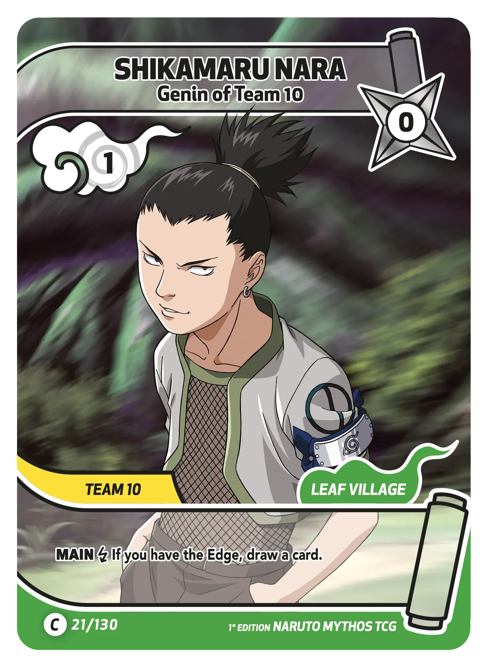 Shikamaru Nara — Genin of Team 10