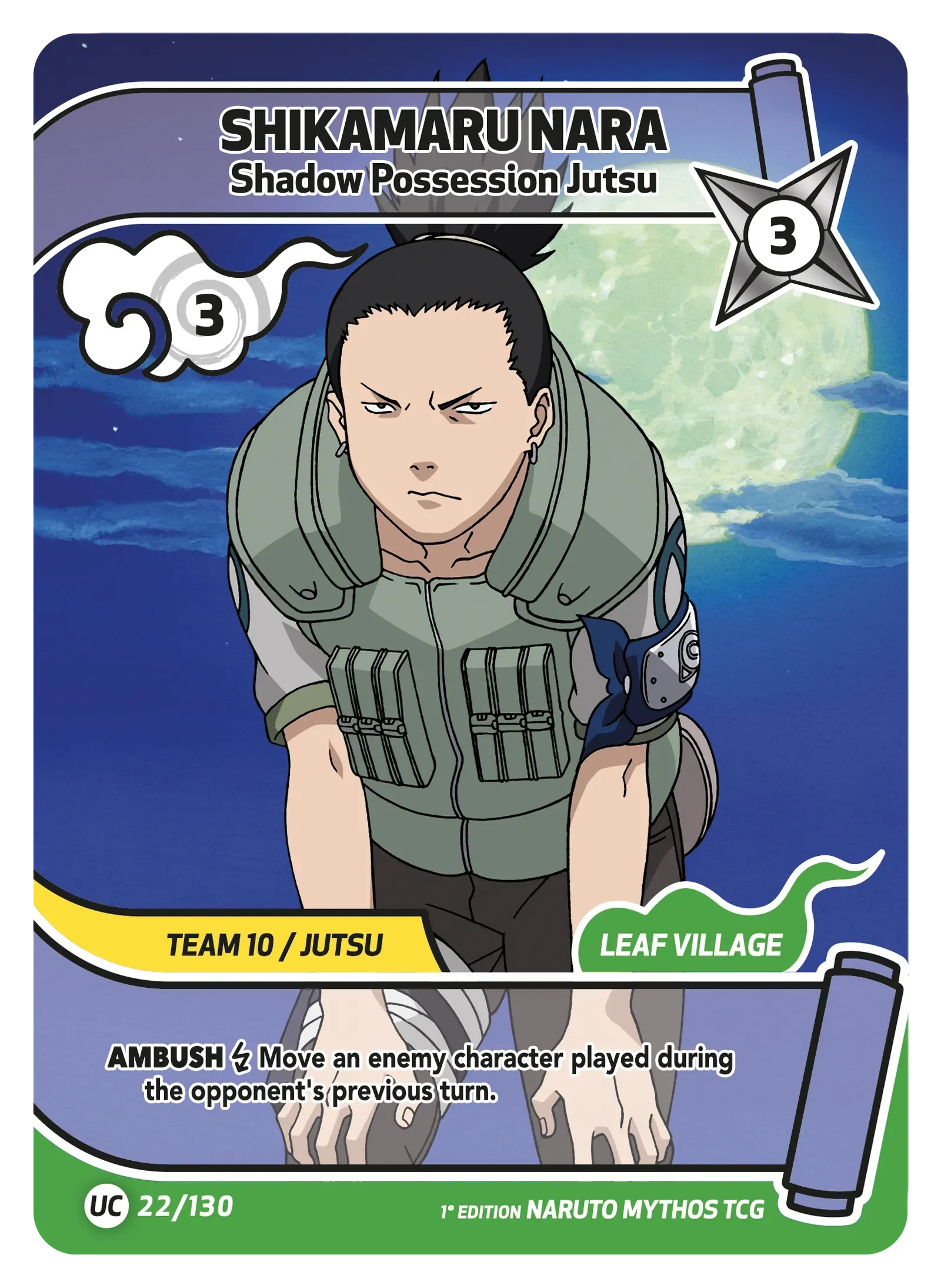 Shikamaru Nara — Shadow Possession Jutsu