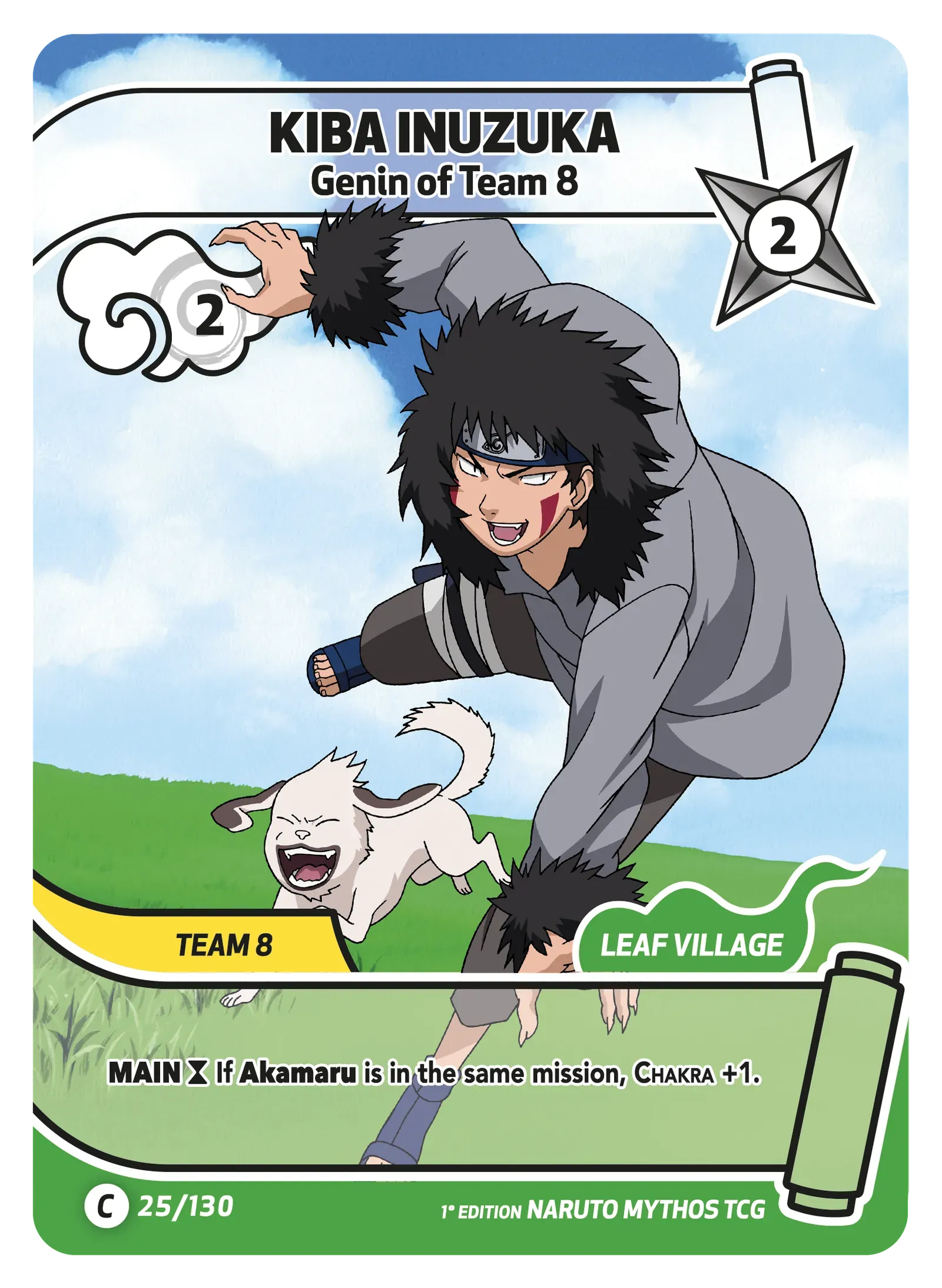 Kiba Inuzuka — Genin of Team 8