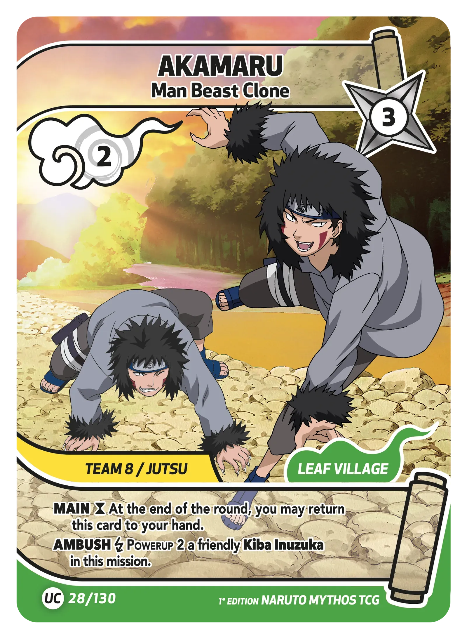 Akamaru — Man Beast Clone