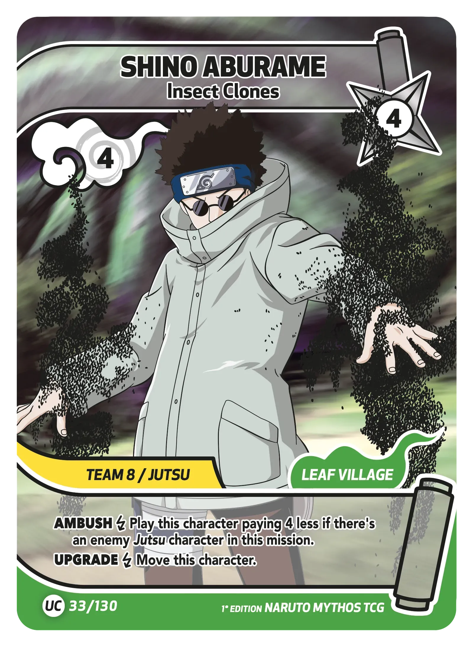 Shino Aburame — Insect Clones
