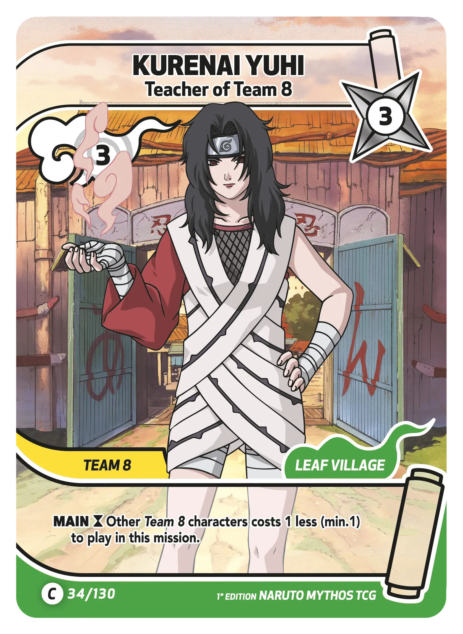 Kurenai Yuhi — Teacher of Team 8