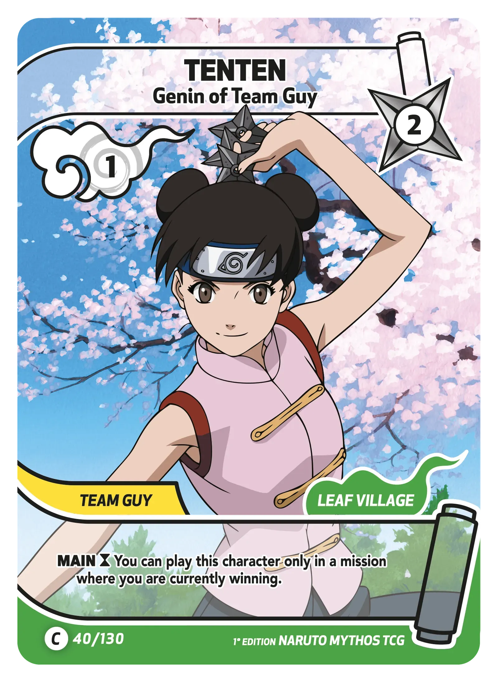 Tenten — Genin of Team Guy