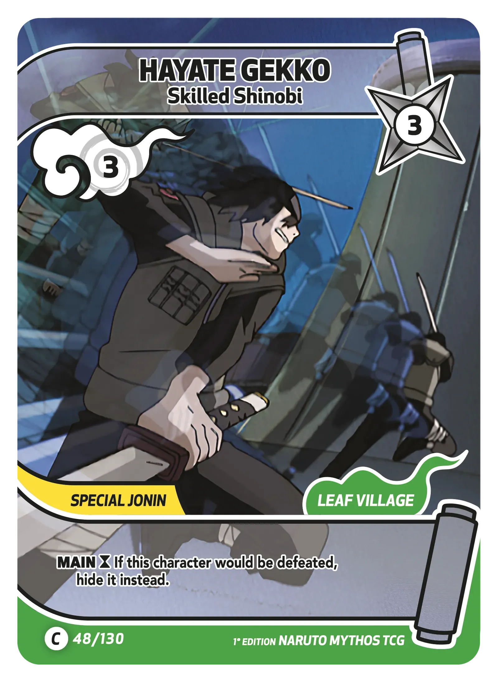 Hayate Gekko — Skilled Shinobi