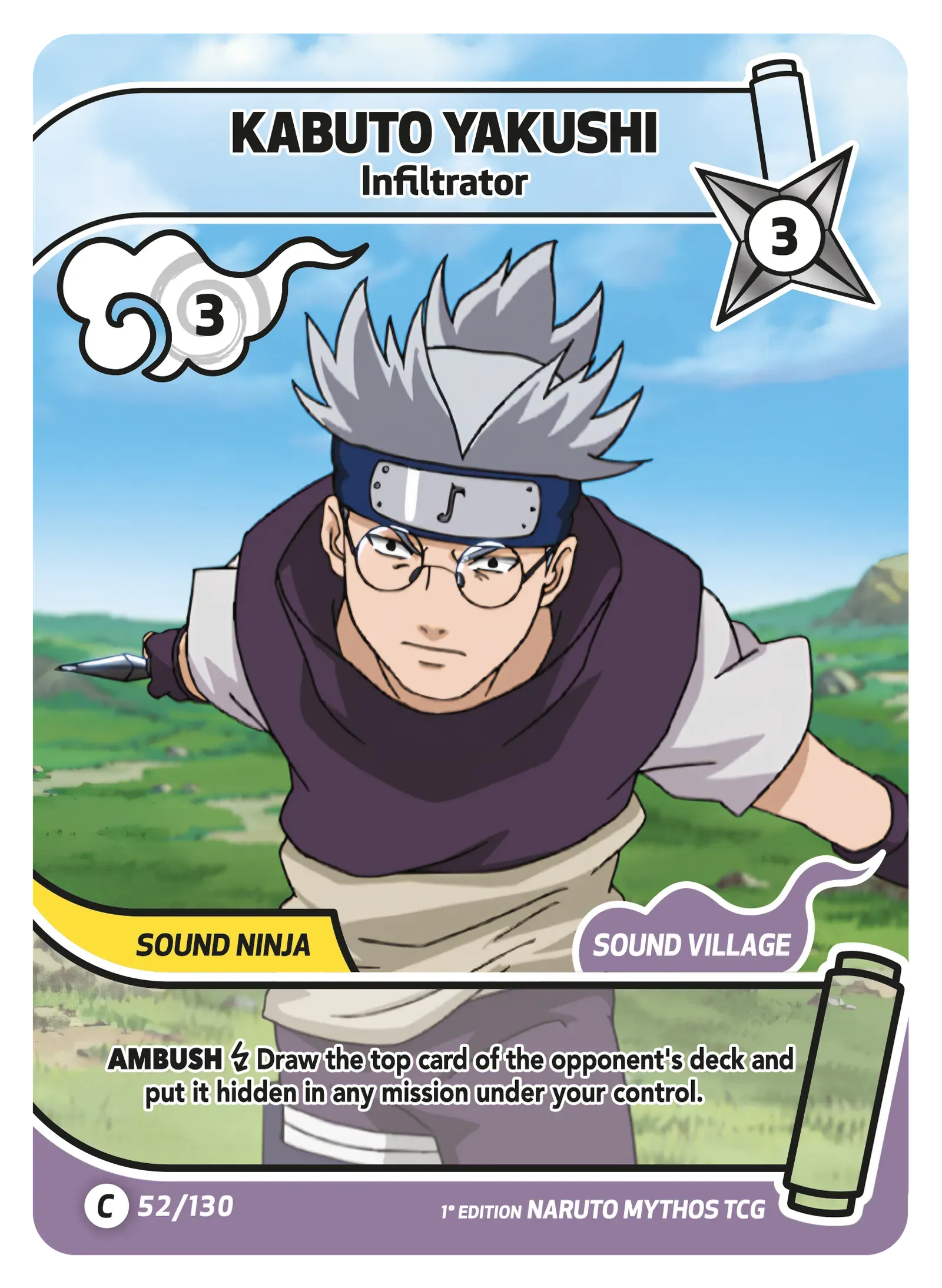Kabuto Yakushi — Infiltrator