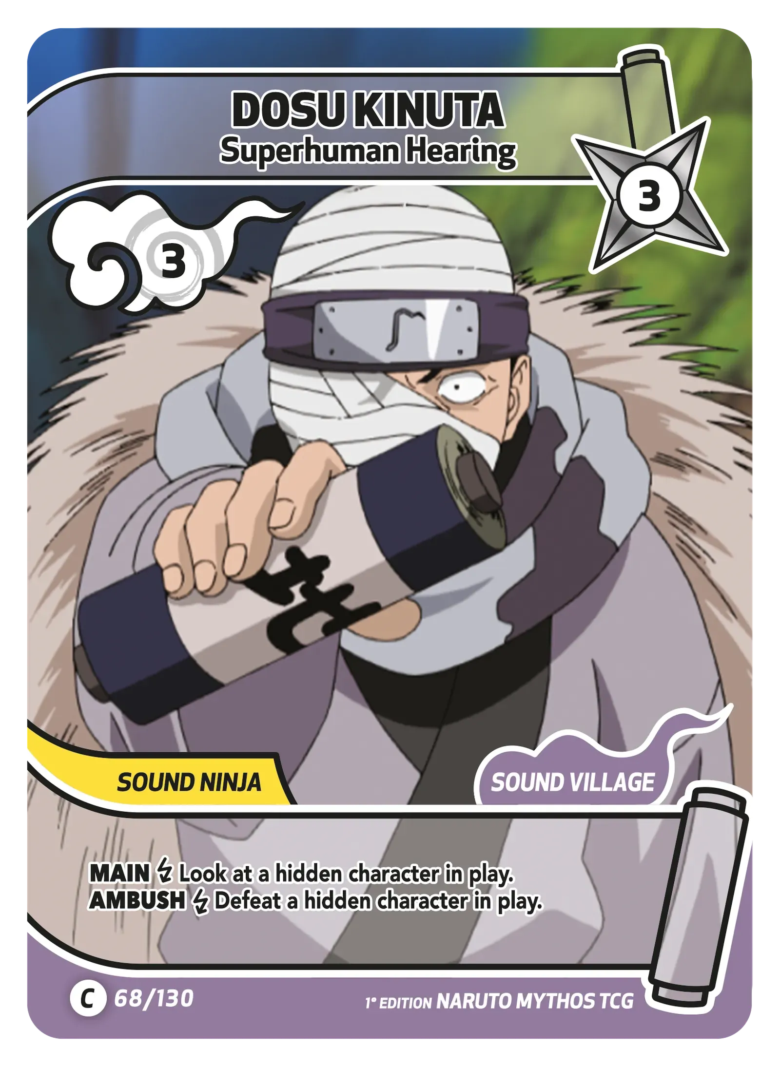 Dosu Kinuta — Superhuman Hearing