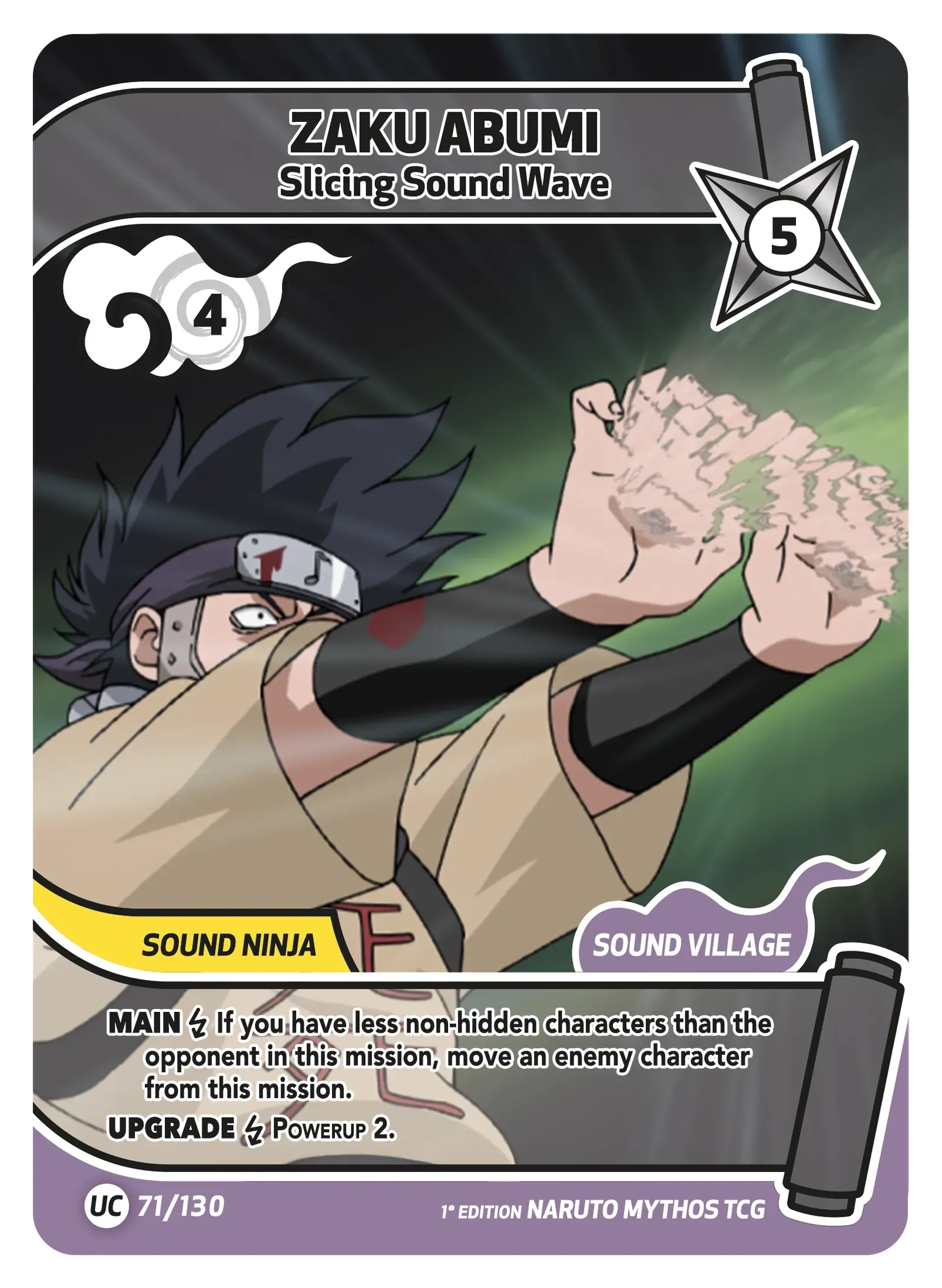 Zaku Abumi — Slicing Sound Wave