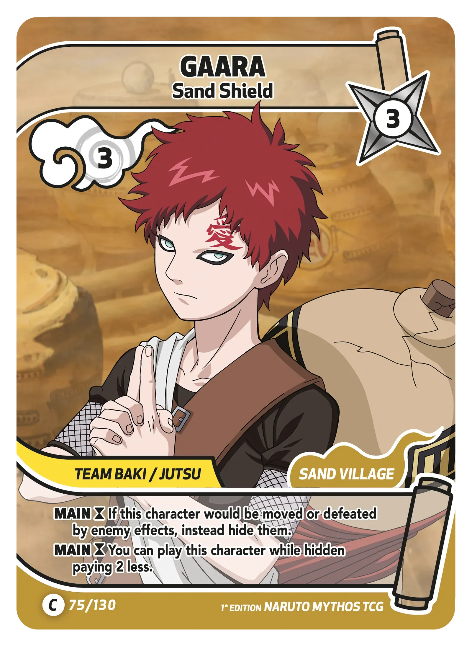 Gaara — Sand Shield