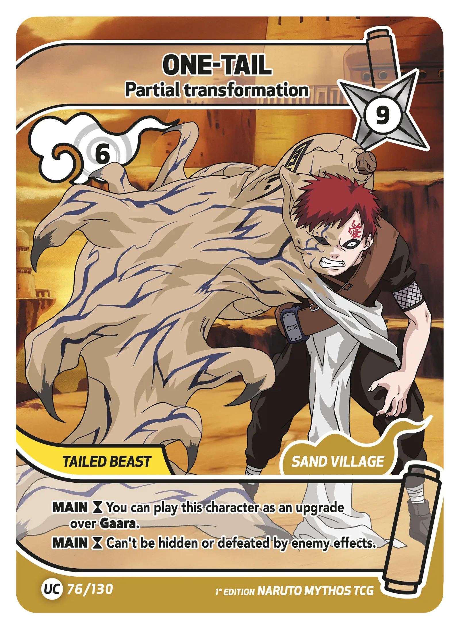 One-Tail — Partial transformation