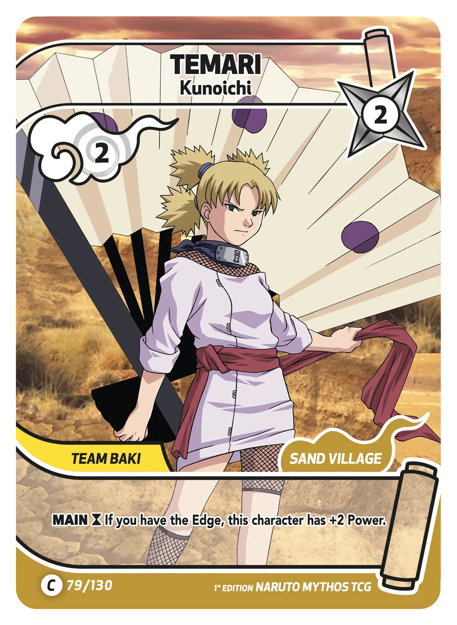 Temari — Kunoichi