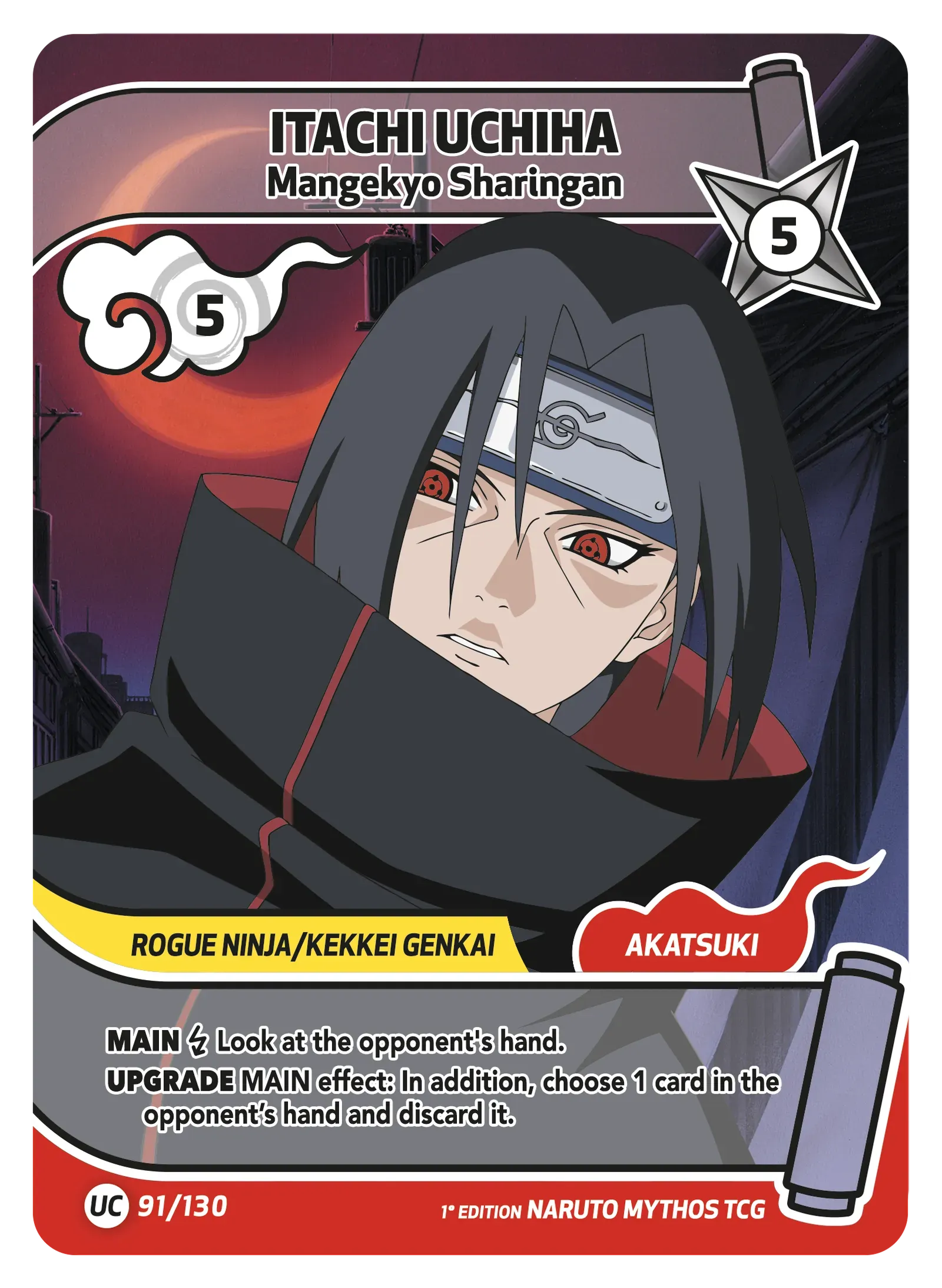 Itachi Uchiha — Mangekyo Sharingan