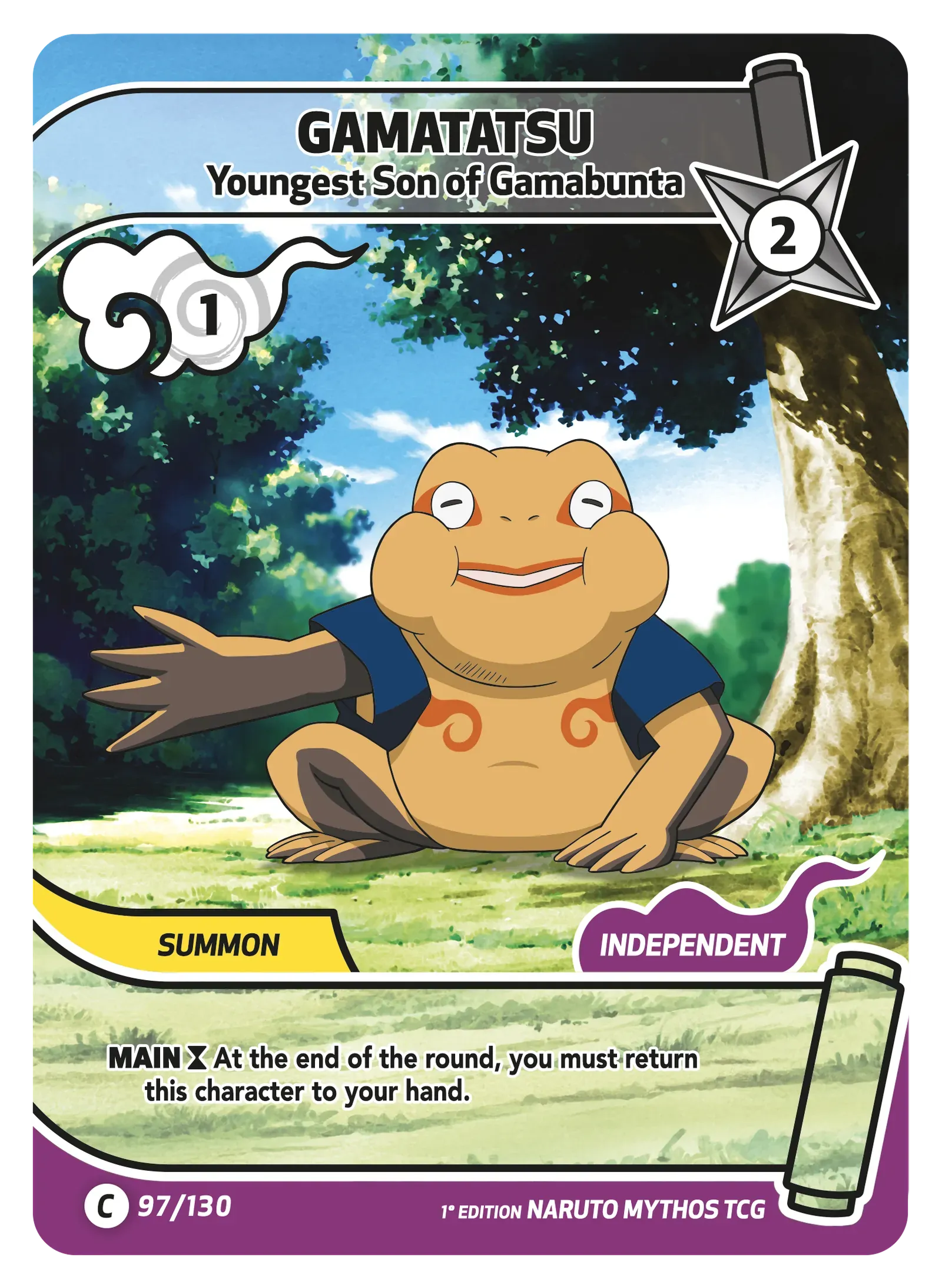 Gamatatsu — Youngest Son of Gamabunta